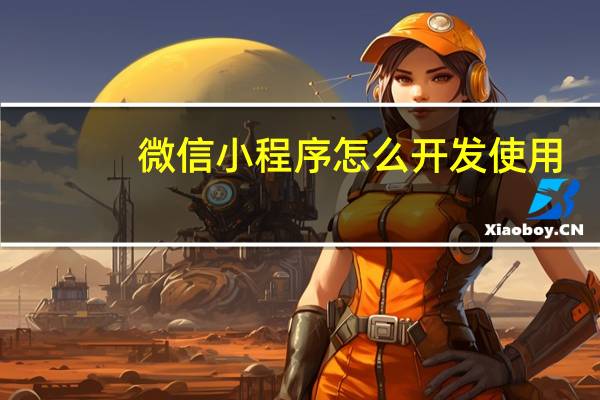 微信小程序怎么开发使用