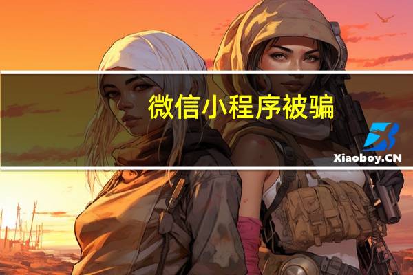 微信小程序被骗