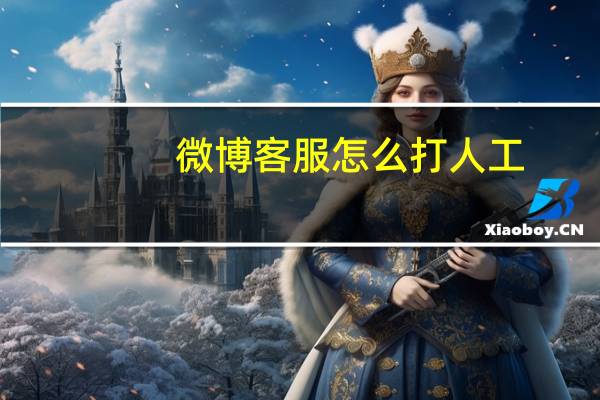 微博客服怎么打人工