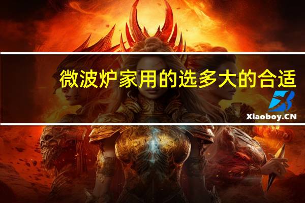 微波炉家用的选多大的合适