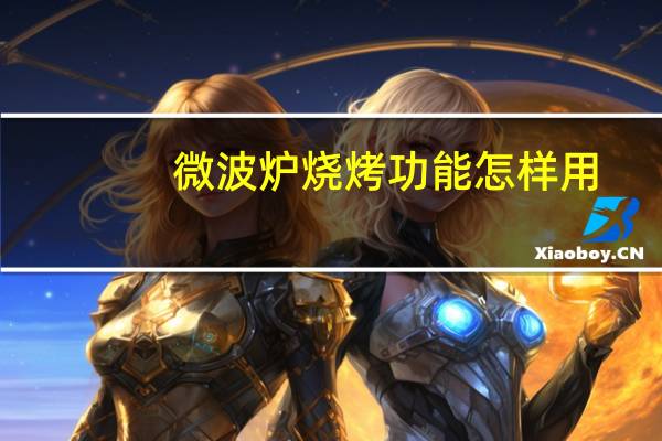 微波炉烧烤功能怎样用