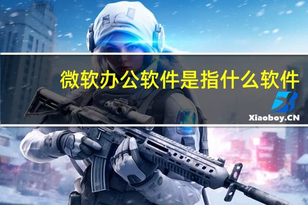 微软办公软件是指什么软件