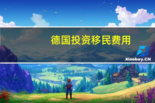 德国投资移民费用