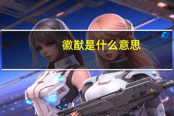 徽猷是什么意思