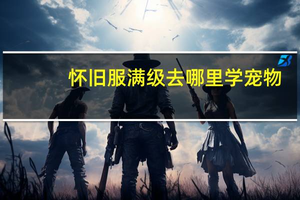 怀旧服满级去哪里学宠物