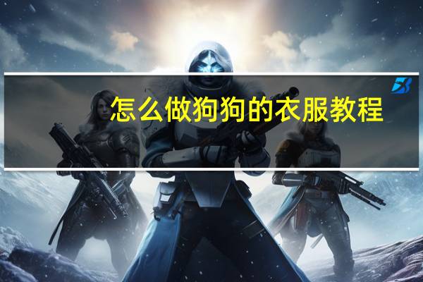 怎么做狗狗的衣服教程