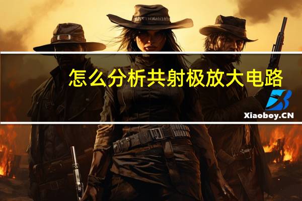 怎么分析共射极放大电路