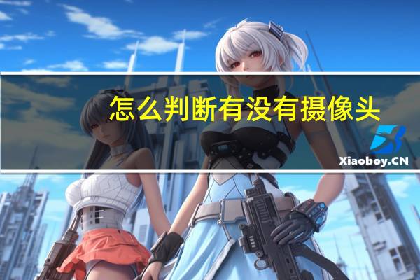 怎么判断有没有摄像头