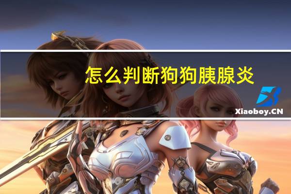 怎么判断狗狗胰腺炎