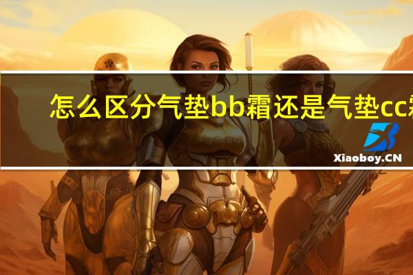 怎么区分气垫bb霜还是气垫cc霜