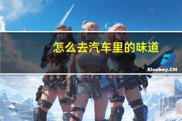 怎么去汽车里的味道