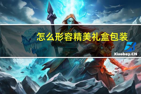 怎么形容精美礼盒包装