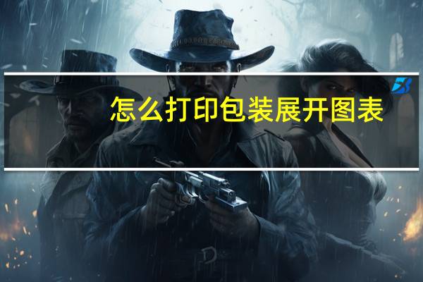 怎么打印包装展开图表