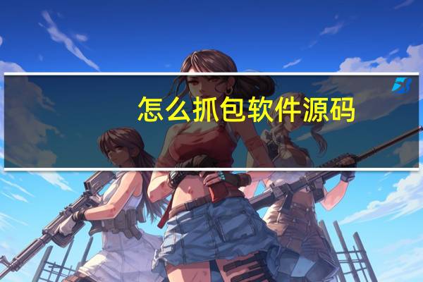 怎么抓包软件源码