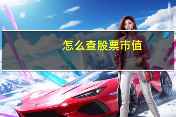 怎么查股票市值