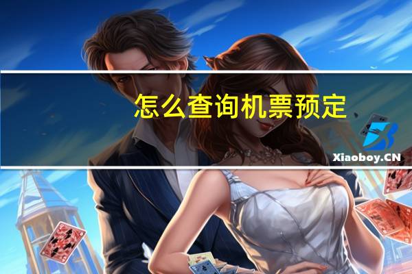 怎么查询机票预定