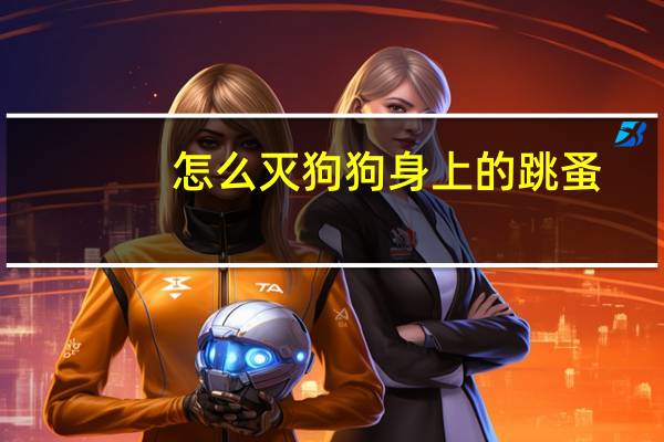 怎么灭狗狗身上的跳蚤