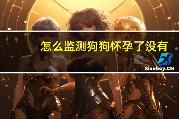 怎么监测狗狗怀孕了没有