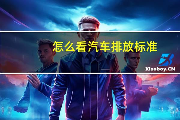 怎么看汽车排放标准