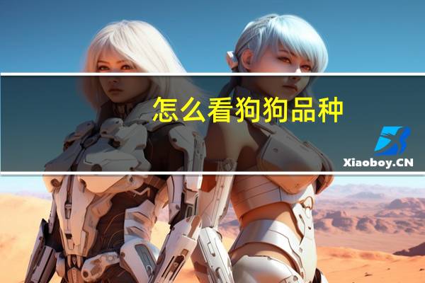怎么看狗狗品种