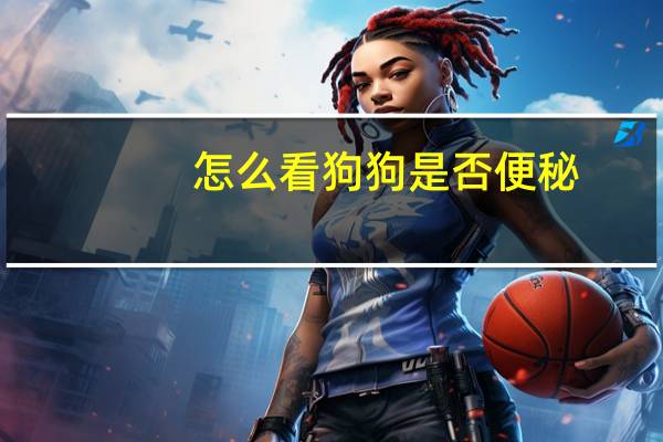 怎么看狗狗是否便秘