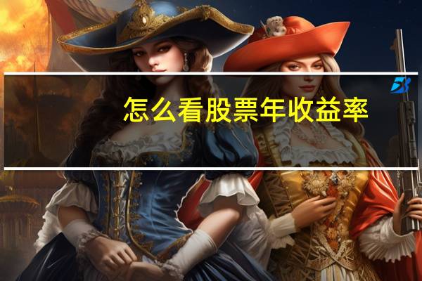 怎么看股票年收益率