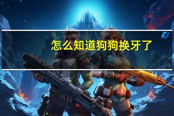怎么知道狗狗换牙了