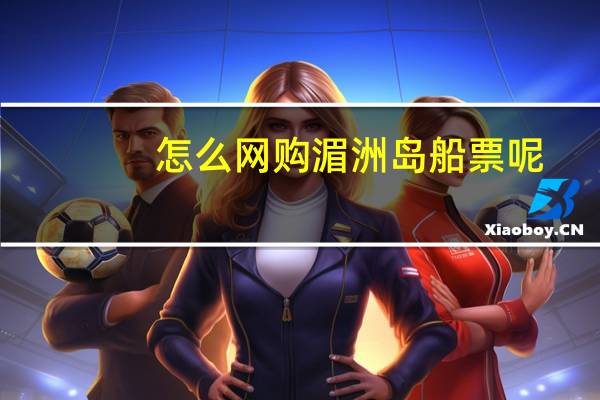 怎么网购湄洲岛船票呢