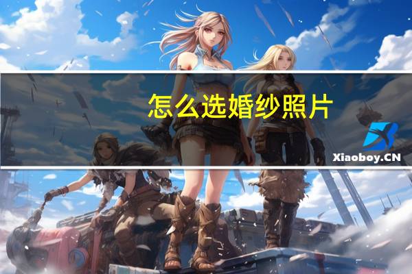 怎么选婚纱照片