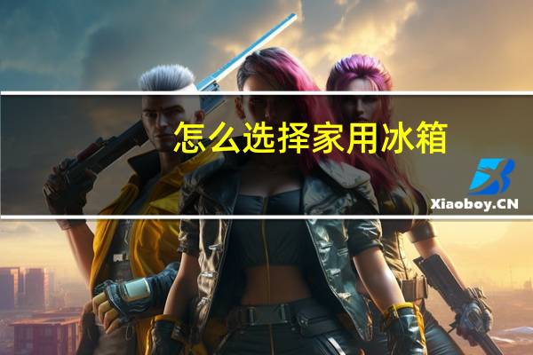 怎么选择家用冰箱