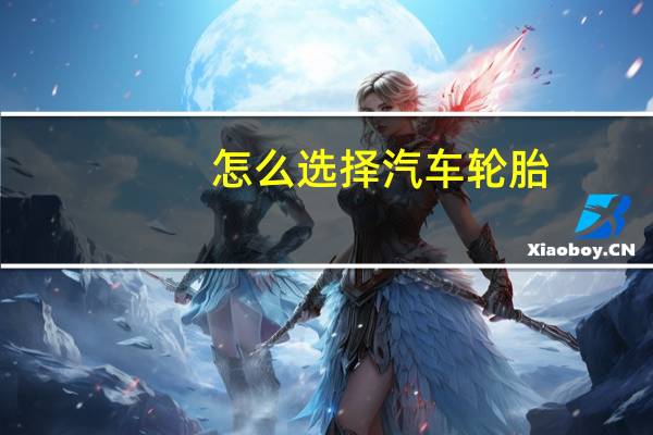 怎么选择汽车轮胎