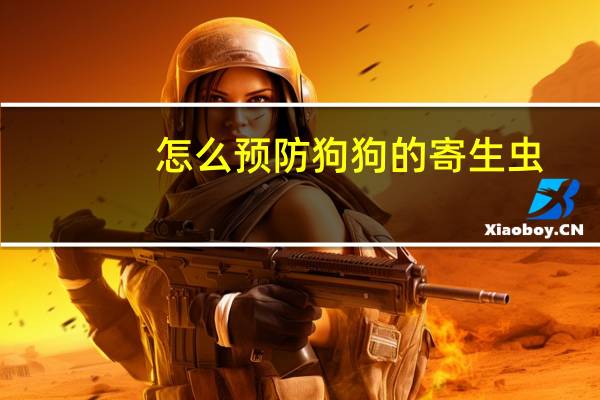 怎么预防狗狗的寄生虫