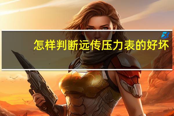 怎样判断远传压力表的好坏