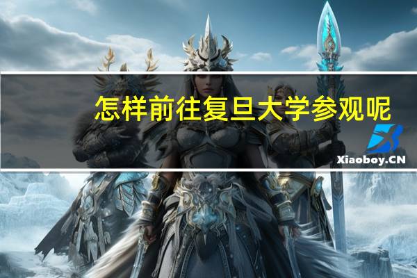 怎样前往复旦大学参观呢