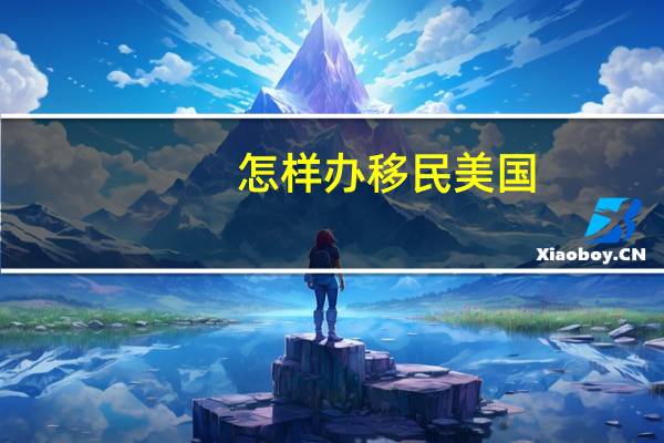 怎样办移民美国
