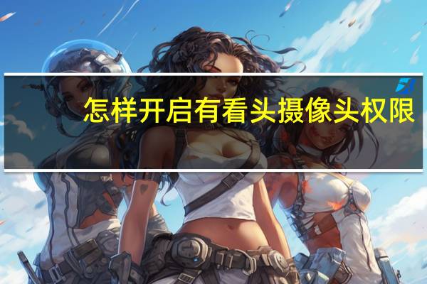 怎样开启有看头摄像头权限