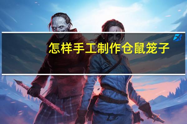 怎样手工制作仓鼠笼子