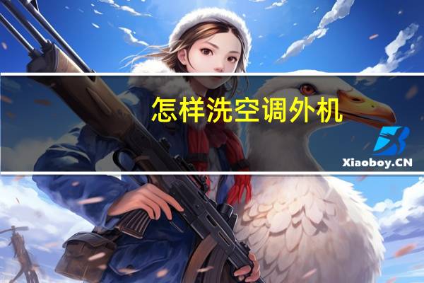 怎样洗空调外机