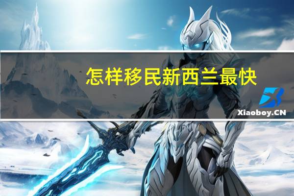 怎样移民新西兰最快