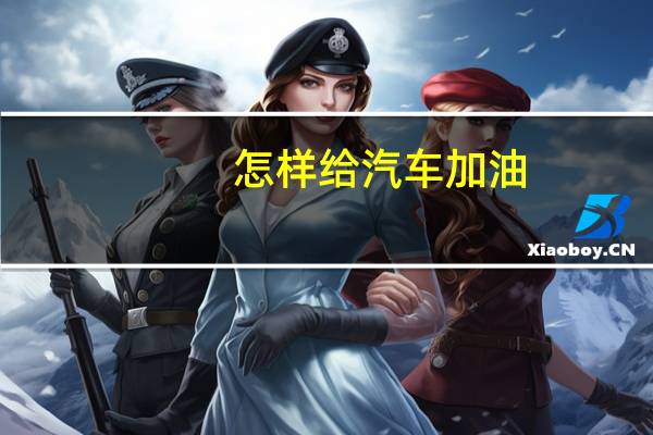 怎样给汽车加油