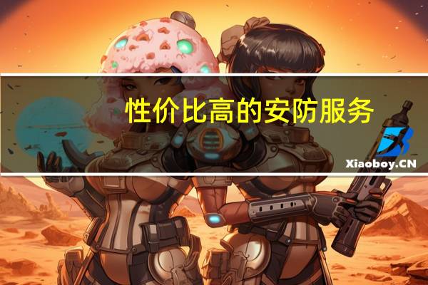 性价比高的安防服务