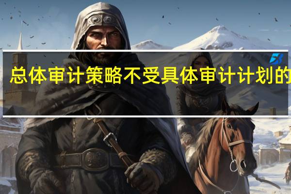 总体审计策略不受具体审计计划的影响