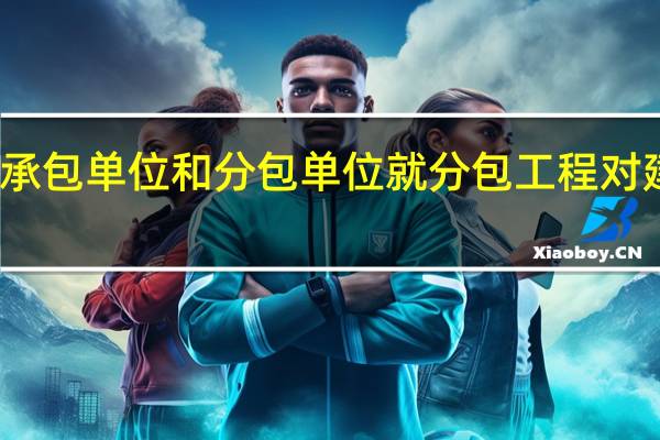 总承包单位和分包单位就分包工程对建设单位(  )。