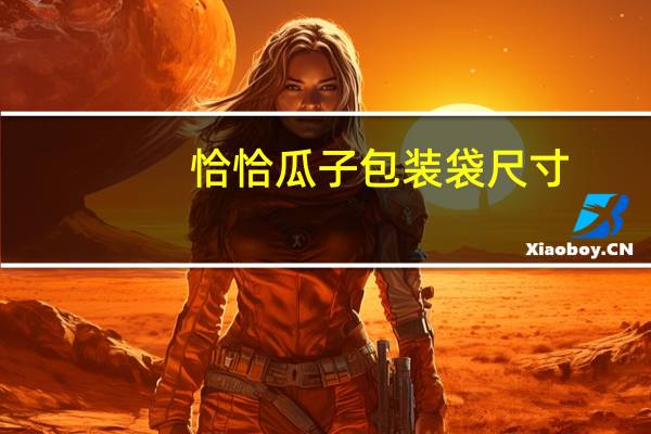 恰恰瓜子包装袋尺寸