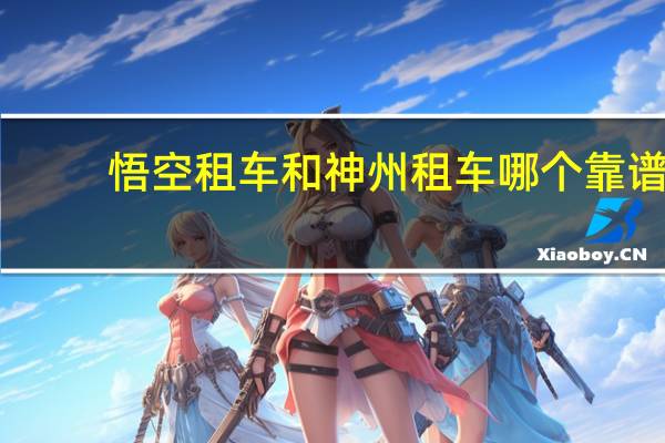 悟空租车和神州租车哪个靠谱