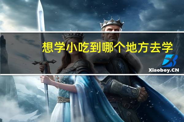 想学小吃到哪个地方去学