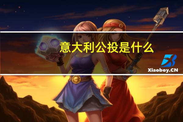 意大利公投是什么