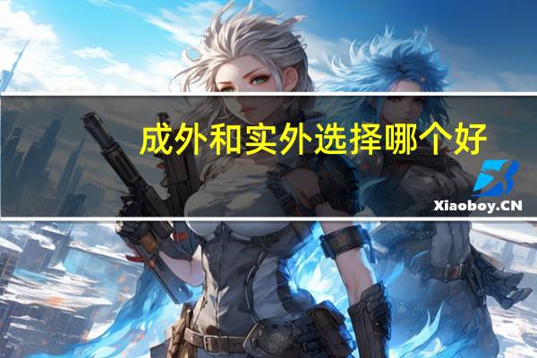 成外和实外选择哪个好