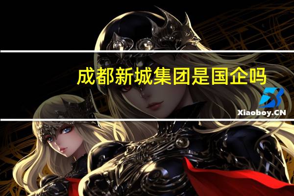 成都新城集团是国企吗