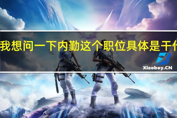 我想问一下内勤这个职位具体是干什么啊